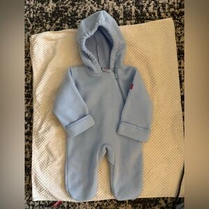 Bunting Suit Cozy Blue Kids One Piece